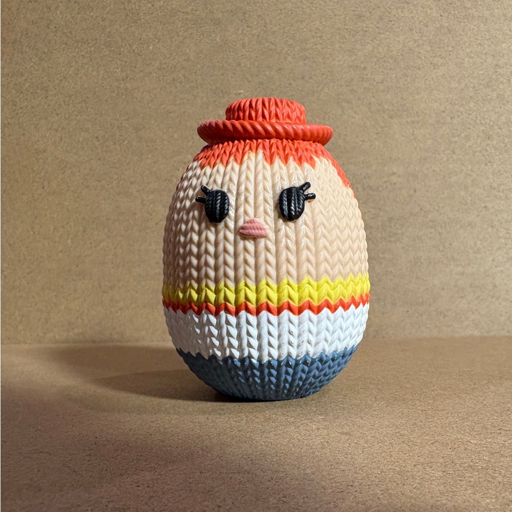 Disney Colorful Knit Egg with Hat Decor
